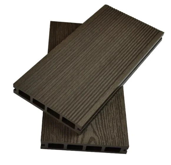 Customized Colour WPC Wood Plastic Deckimg Board Building Material for Outdoor