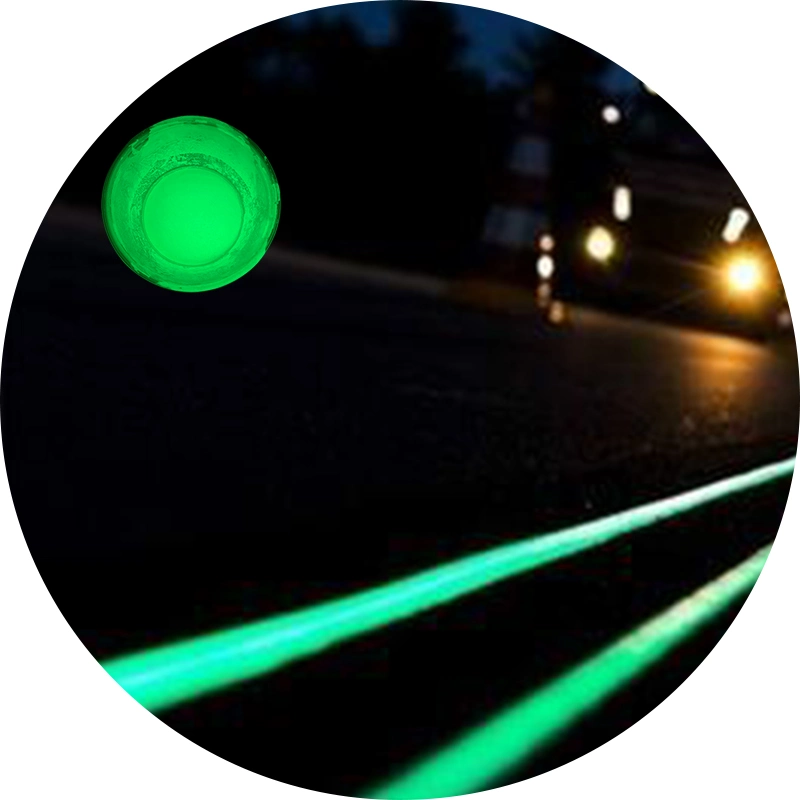 Luminous Coating for Road Markings Photo-Luminescent Road Line Marking Spray Paint