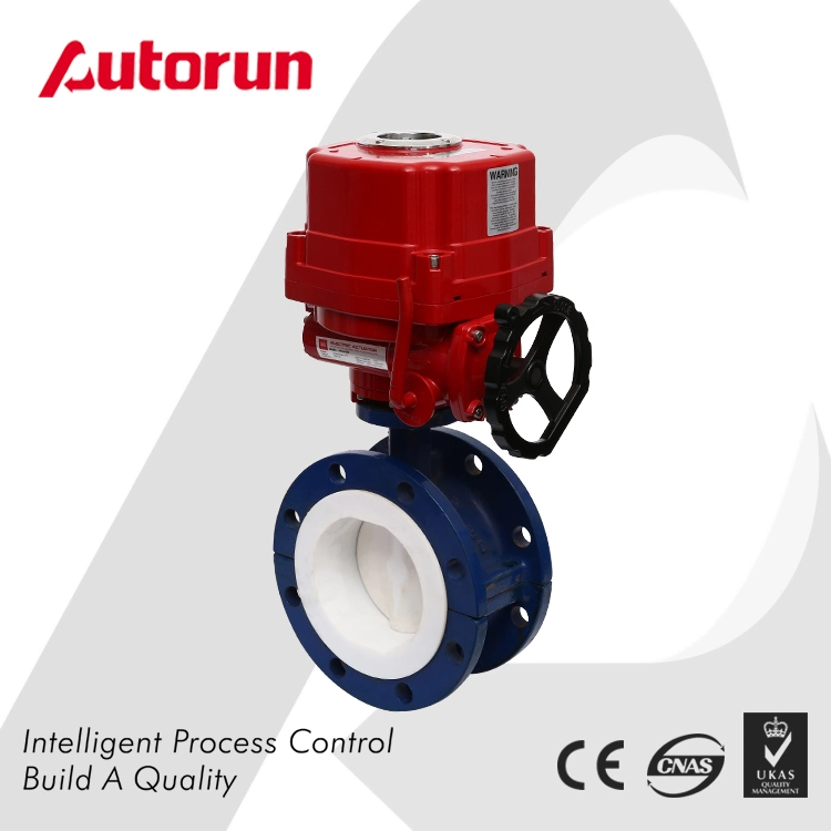 Cast Iron Motorized Flange Butterfly Valve