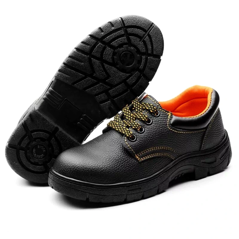 Low Cut Genuine Leather Breatheable Summer Safety Shoes Guangzhou