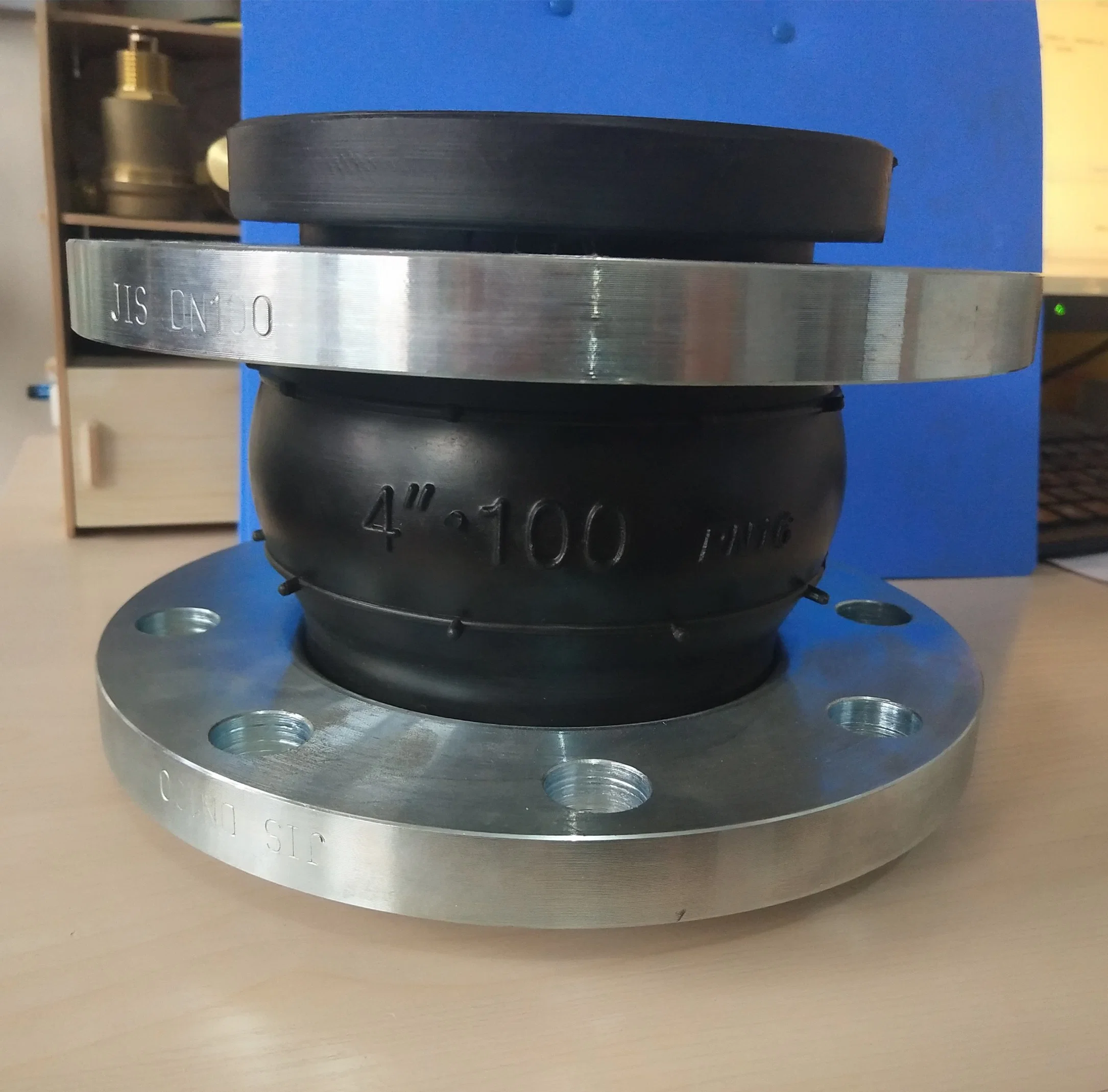 Kxt-16 Type Single Ball Flanged End Stainless Steel Cast Steel GB Class 150 JIS 10K Rubber Expansion Joints