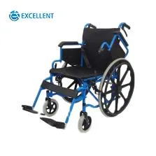 Lightweight Hospital Manual Wheel Chair Foldable for Elderly with Liftable Armrest