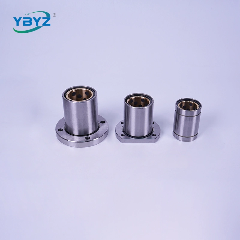 Factory Supply Outer Steel and Inner Copper Oval Flange Type Linear Bearing, Lmh50m