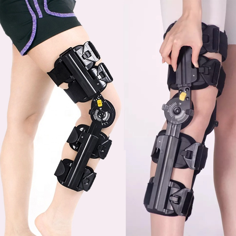 Orthopedic Hinged Knee Brace Fracture Medical ROM Knee Brace Hinge