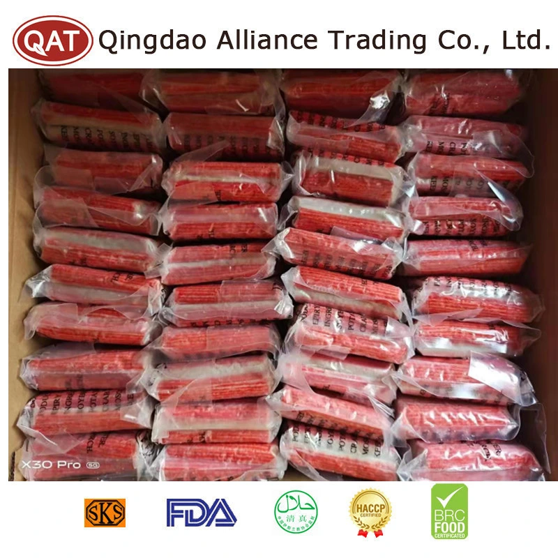 Wholesale/Supplier Bulk Price Seafood Frozen Crab Sticks Frozen Imitation Crab Stick Surimi by Factory Supplier