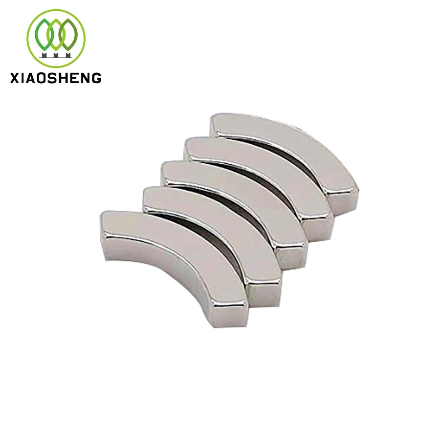 Extremely Super Strong Custom Shaped N35sh, N38sh, N40sh, N42sh, N45sh Small Rare Earth Permanent NdFeB Neodymium Arc Segment Magnet for Motors for Sale