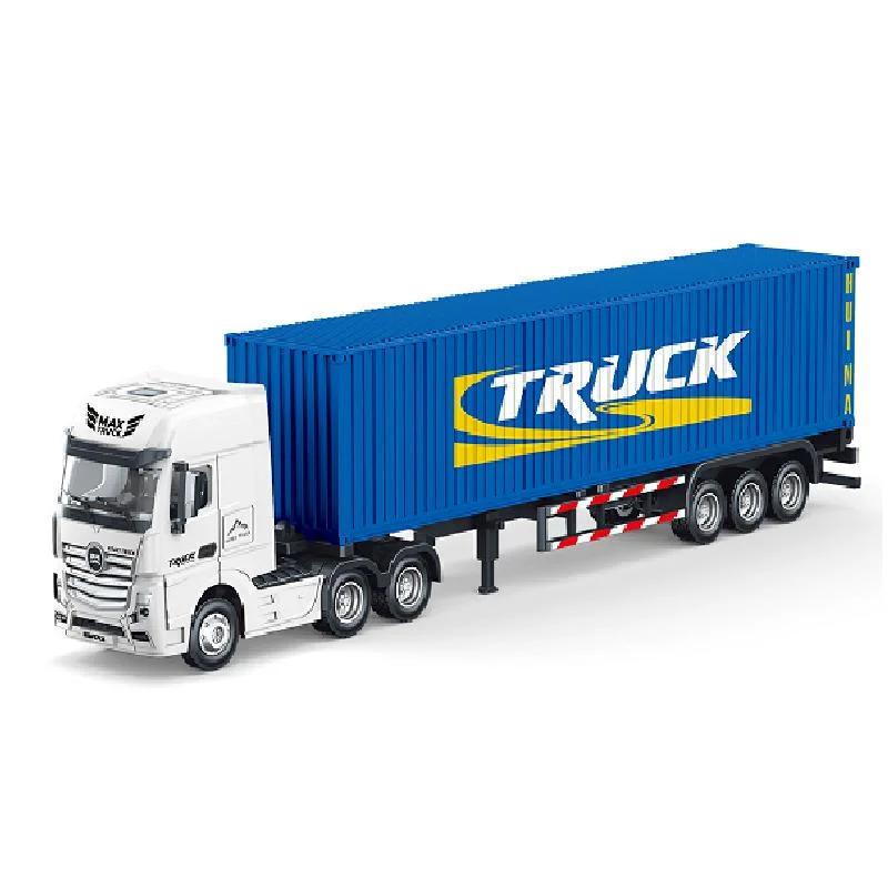 1: 50 Scalealloy Container Truck Diecast Toy Christmas New Year Gifts