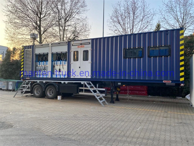 20FT 40 FT Mobile Workshop Trailer Service Mining Station Construction Machine