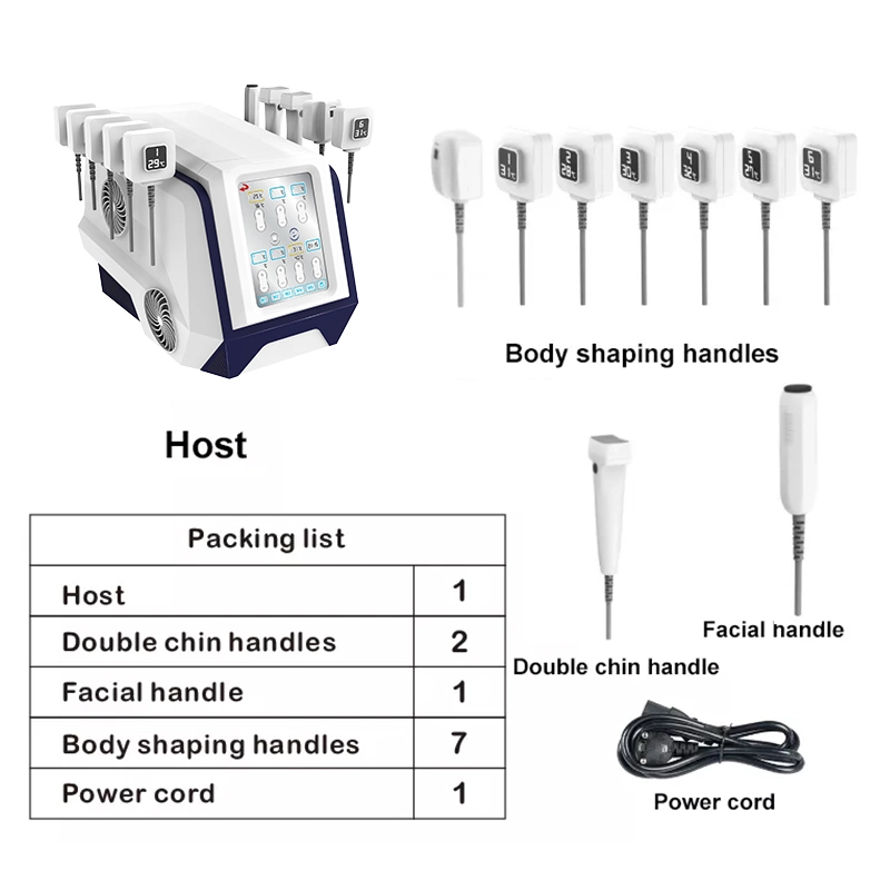 Monopolar Radio Frequency Fat Burning Facial Lifting Beauty Equipment Trusculpt Hot Sculpting Slimming Cellulite Reduction Device