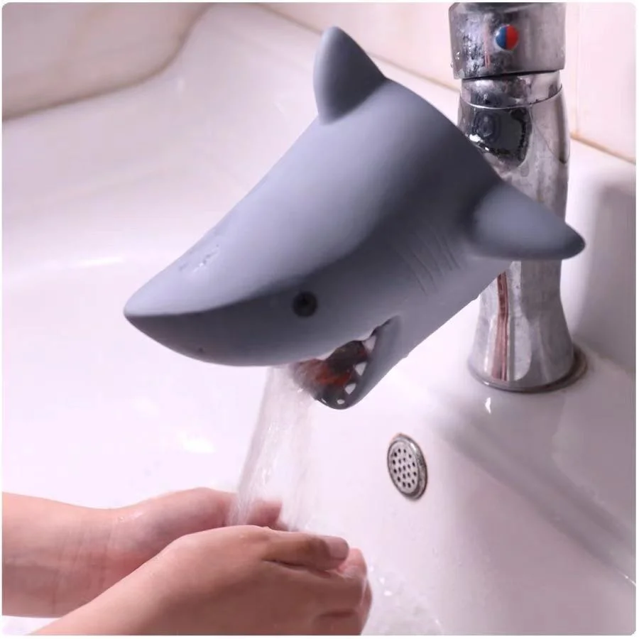 Praktische Kinder Wasserhahn Extender Baby Waschbecken Hand Waschen Splash-Hemmer