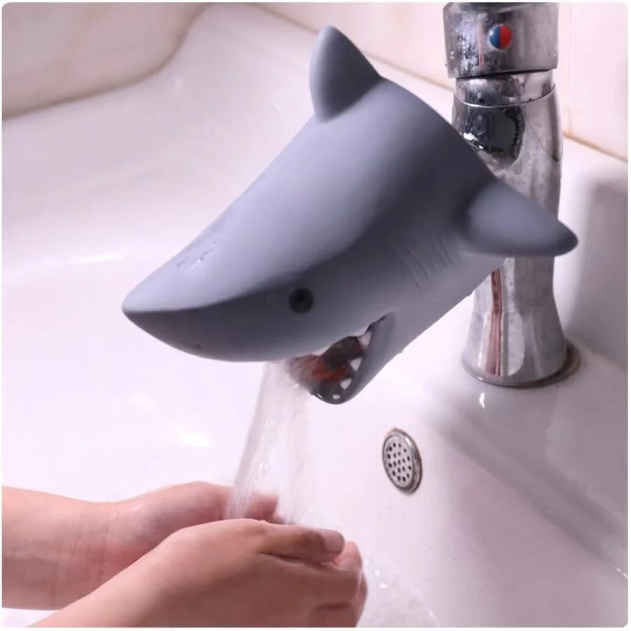 Practical Kids Faucet Extender Baby Sink Hand Washing Splash Inhibitor