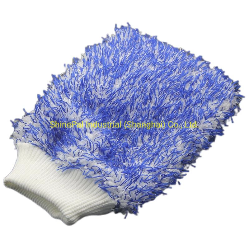 Cleaning Gloves Microfiber Chenille Car Plush Wash Mitt