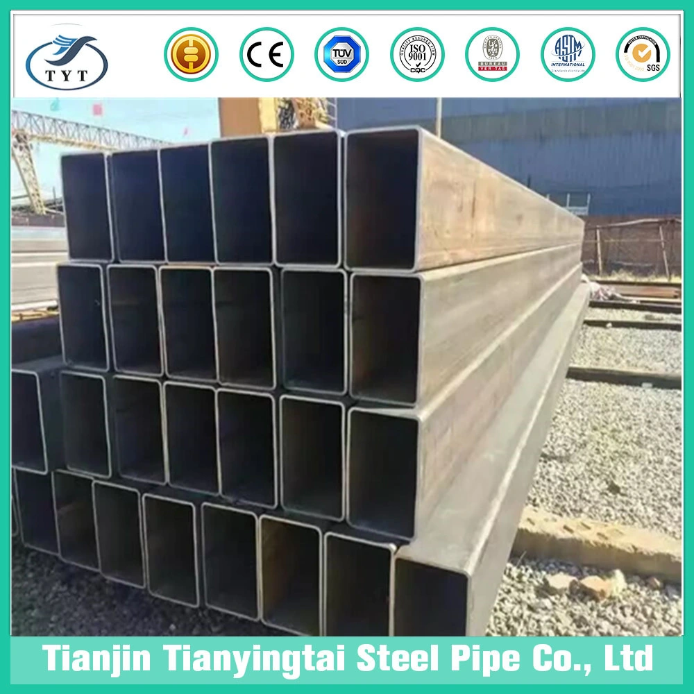 Q235 ERW Welded 16-400mm Square Tube