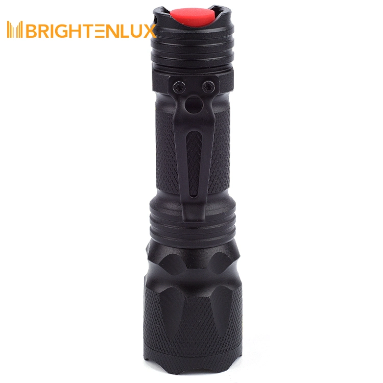 Brightenlux Promotional High quality/High cost performance  Human Body Infrared Zoomable Xml T6 Tactical LED Torch Flashlight