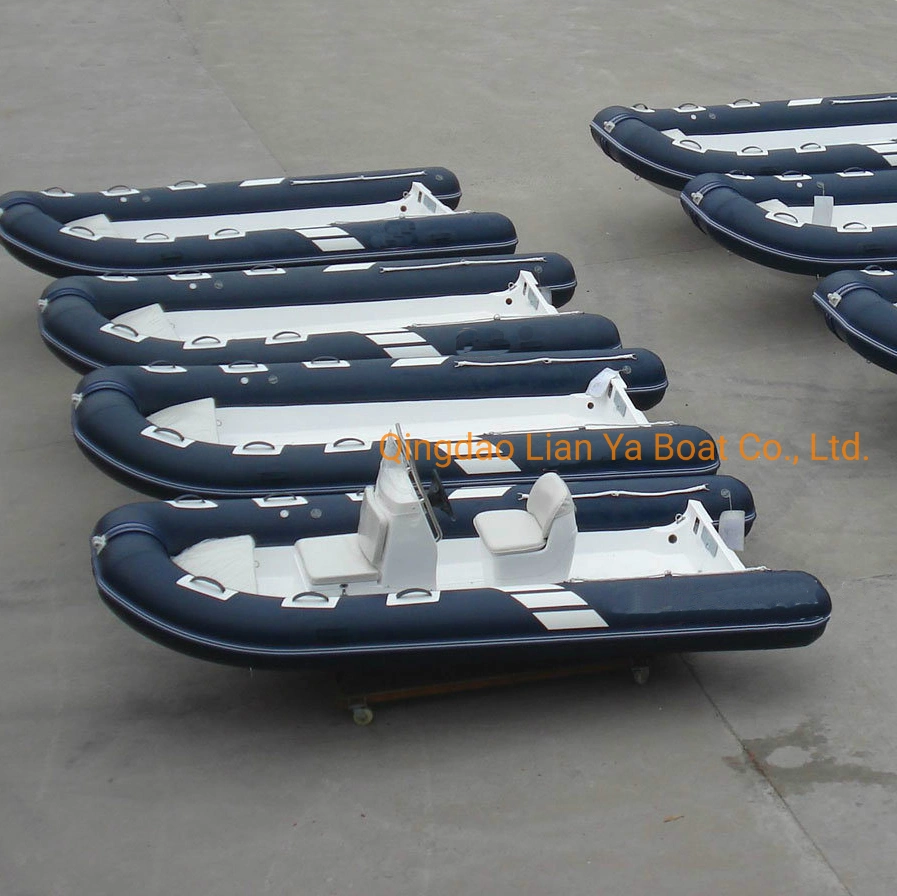 Liya 2.4-4.2m China Military Small Rib Boat with Motor for Sale