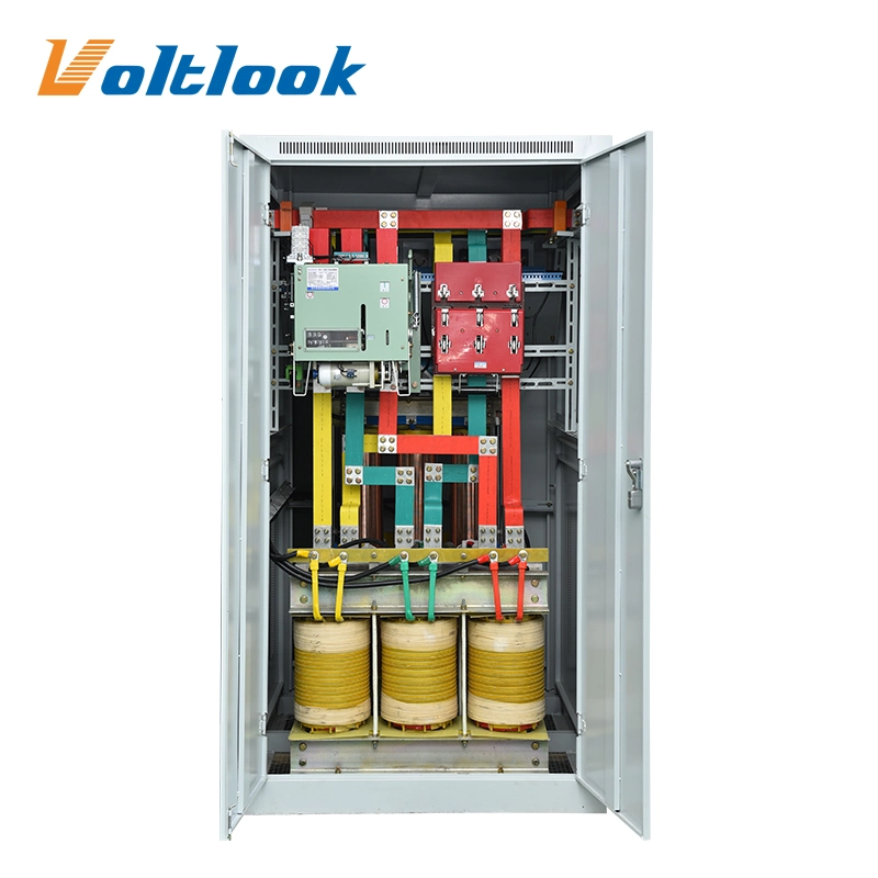 500kVA 520kVA Three Phase Intelligent LCD High Precision Automatic Voltage Stabilizer