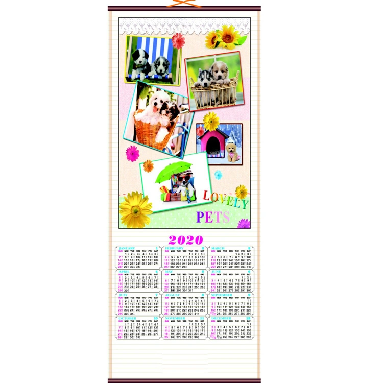 La impresión Offset Calendario de pared y Guangzhou Printing Company