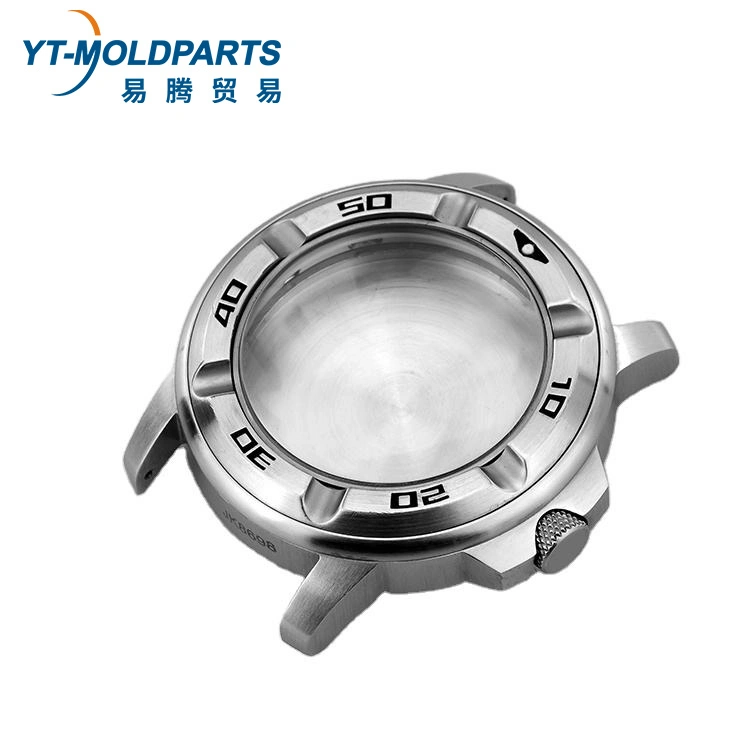 High Precision Stainless Steel 316L Watch Case Rotated Bezel Watch Case Mechanical Diver Blank Watch Case