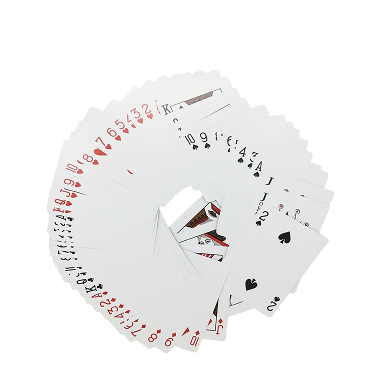 OEM Advertisement Custom Design Printing Paper Poker Card Education Game Card