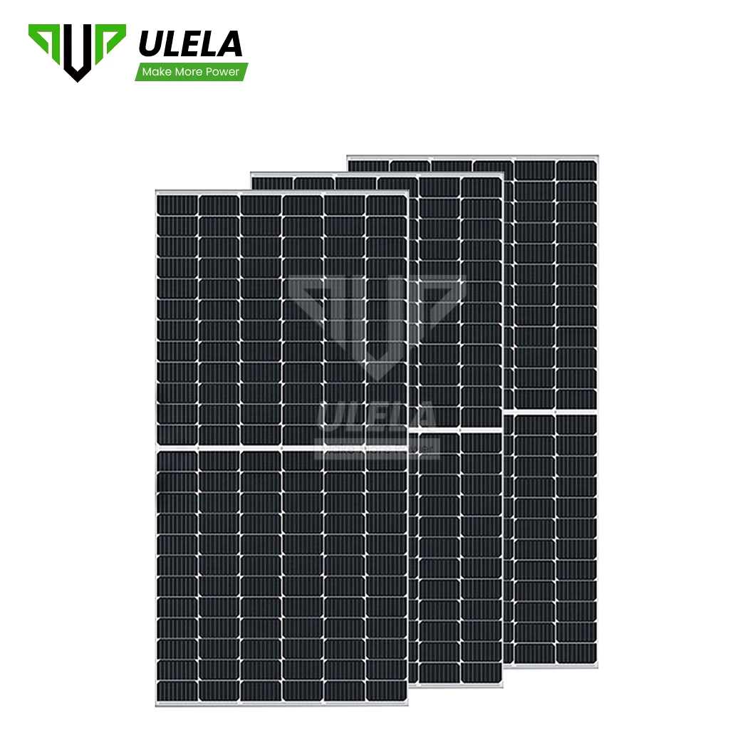 Ulela Paneles Solares 10000 W Manufacturing High-Efficiency Monocrystalline Solar Panels China 166mm 340W Mono Solar Panel