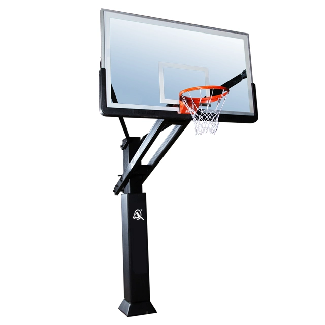 Height Adjustable Backboard Portable Free Standing Basketball Hoops Net System on Wheels