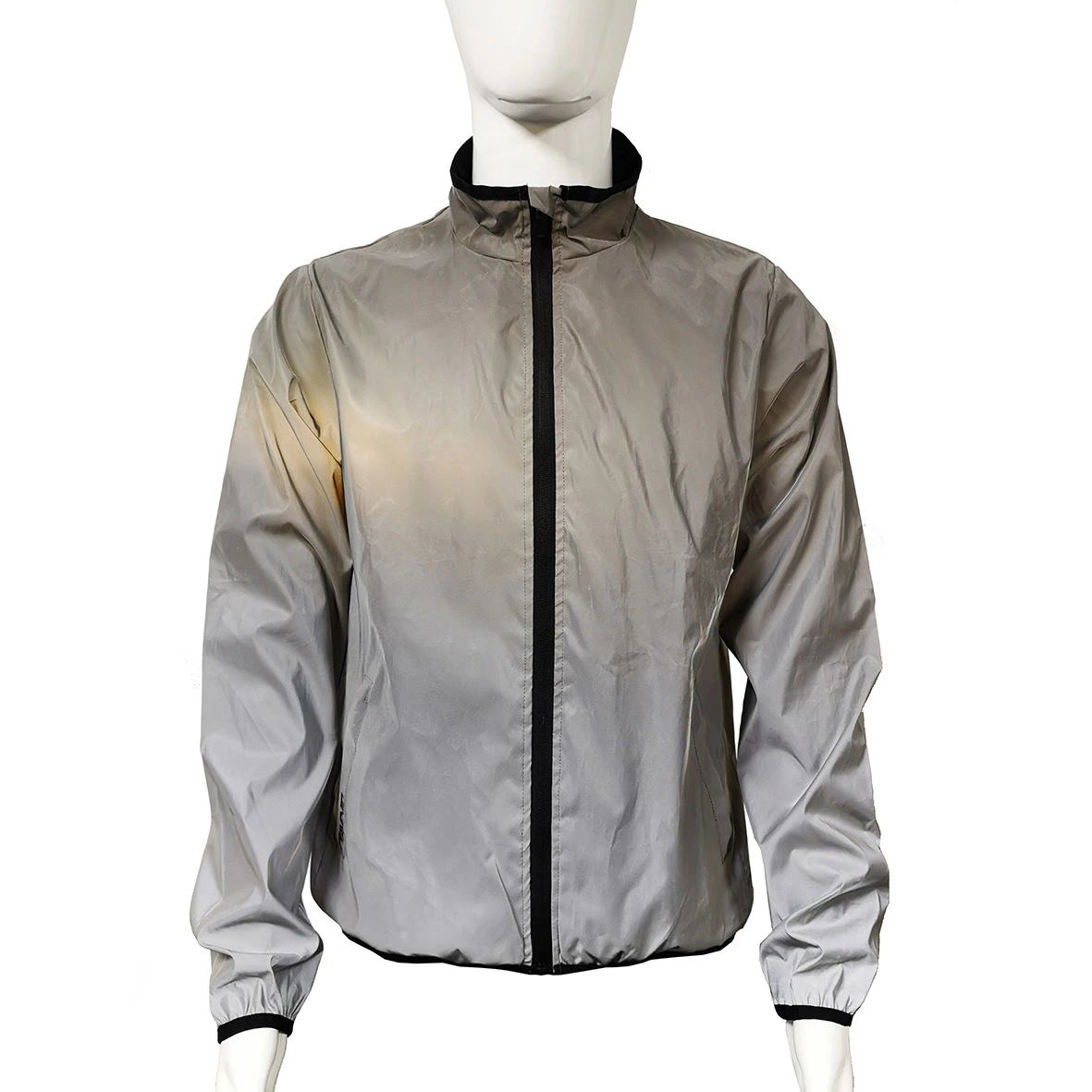 Grey Reflective Outdoor safety Running Cycling Clothes