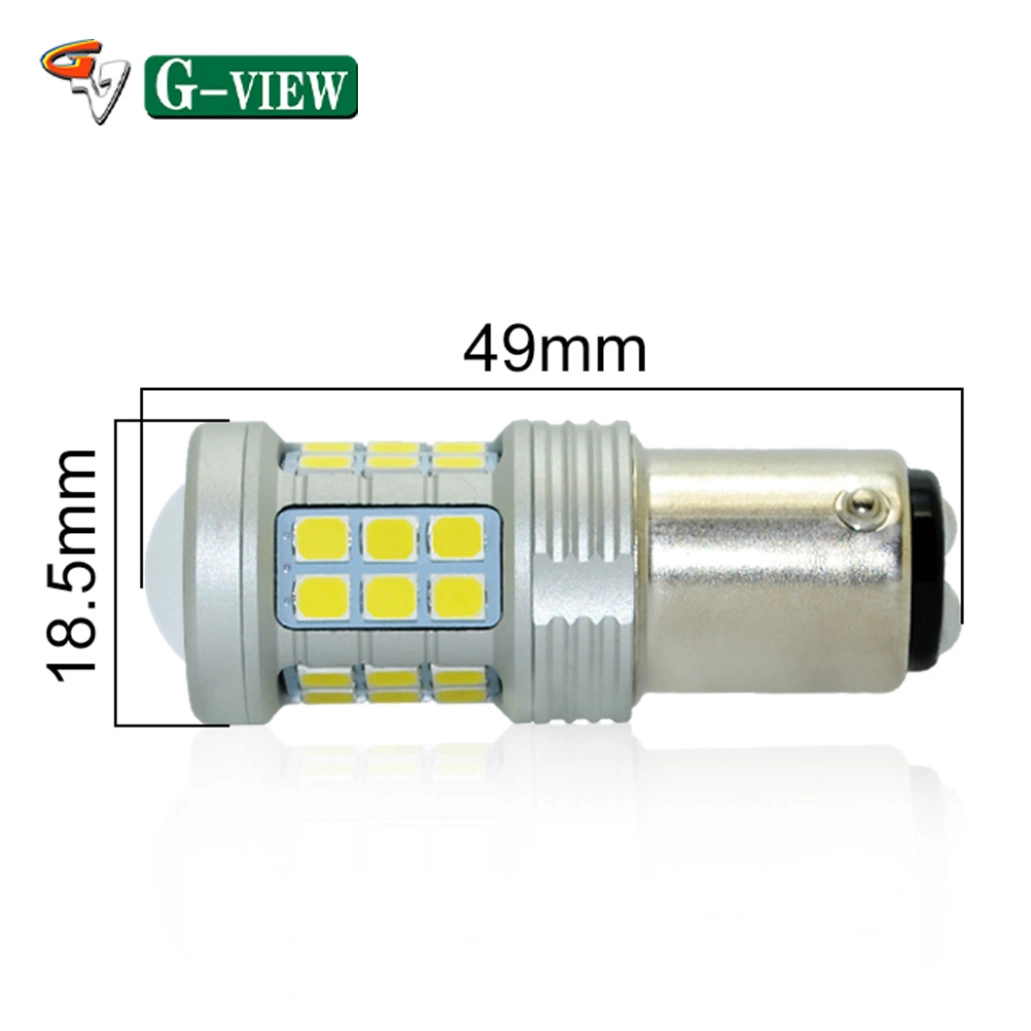 Gview V36 2835 36smd daytime running led flashing brake 1156 car bulb stop light