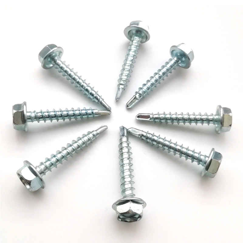 Round Cross Bulk and Box Package Csk/Pan/Truss/Hex/Pan Framing Head Self Drilling Screw