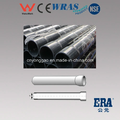 Era Best Quick Delivery Plumbing UPVC Large Diameter Plastic Pipe with Dvgw Certificate