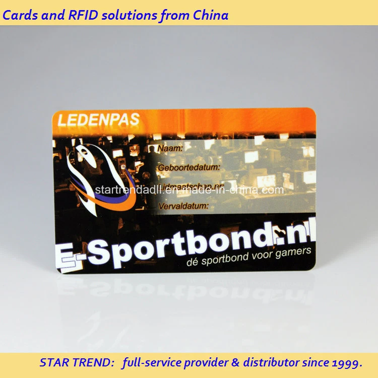 High Frequency Ti2048 RFID Membership Card with Magnetic Strips