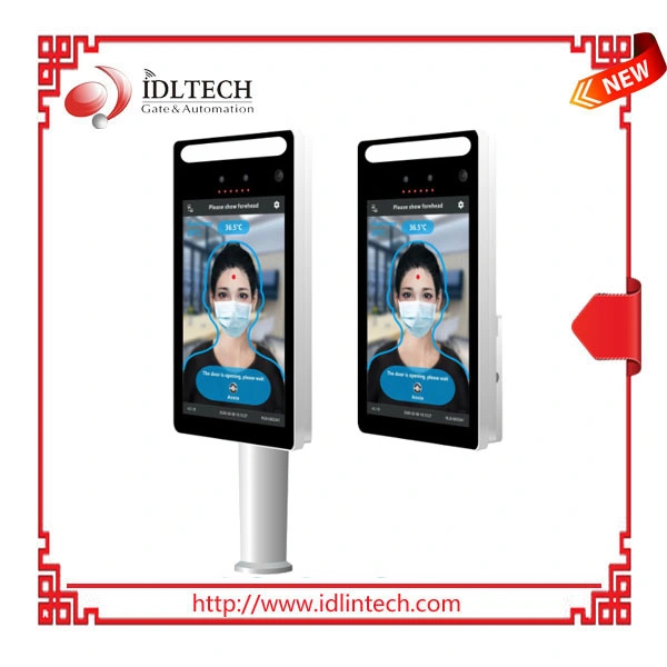 Touch Screen 8 Inch Temperature Measurement and Face Recognition Device