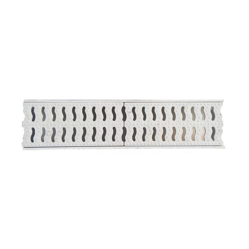 Customized SMC Composite Drain Channel Outdoor Floor Drainage Trench Plastic Ditch Linear Drain Channel Gully Grating