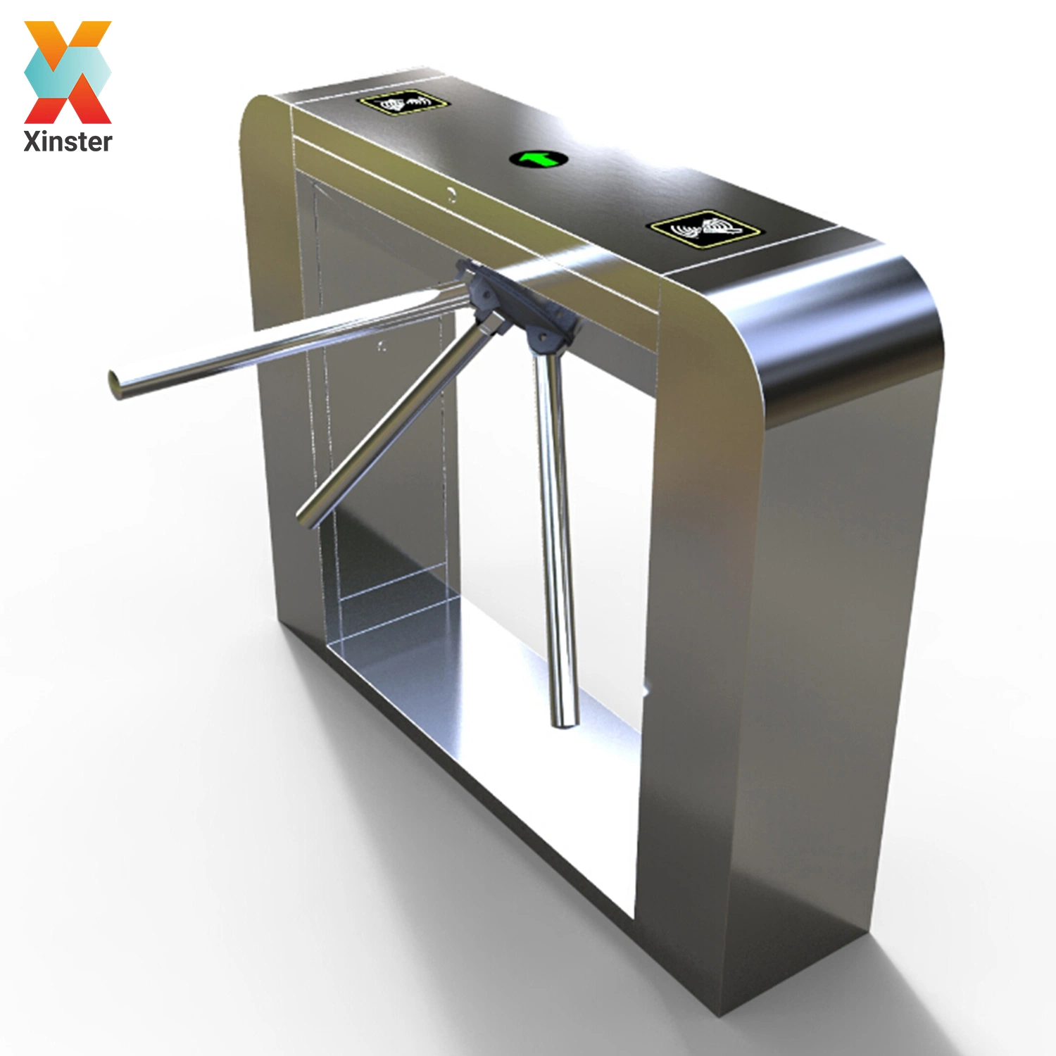 Secure Passage Portals Semi-Automatic Tripod Turnstile with Latest Technology