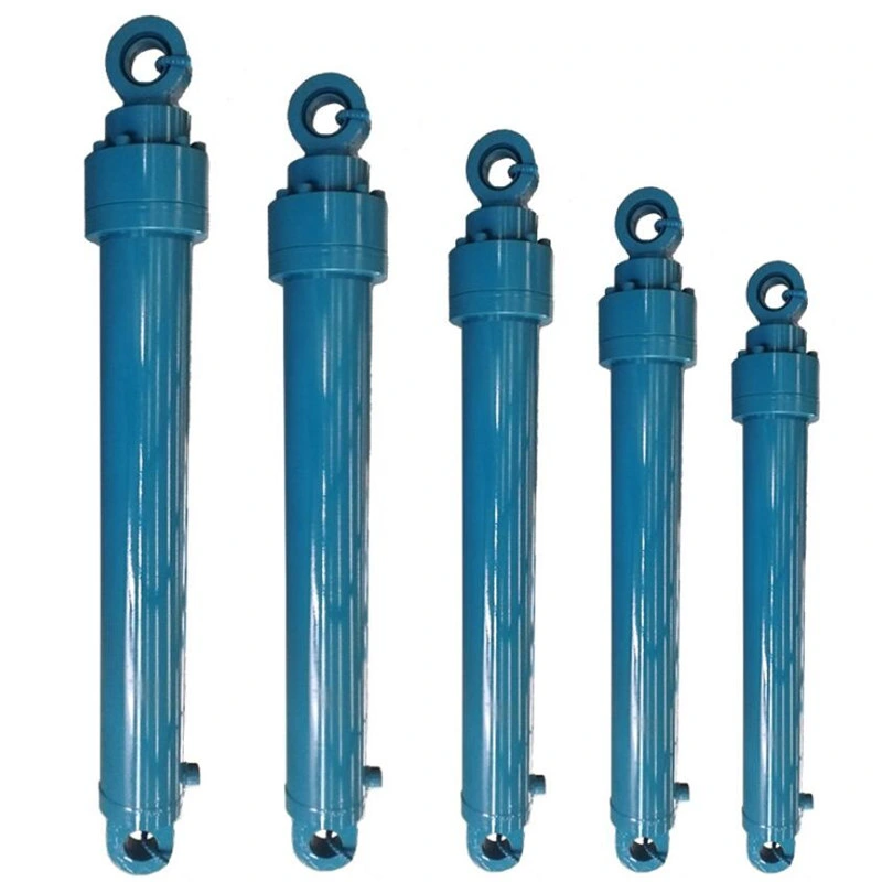 Non Standard Miniature Piston Hydraulic Cylinder Front and Rear Flanges Type Oil Cylinder Manufacturer