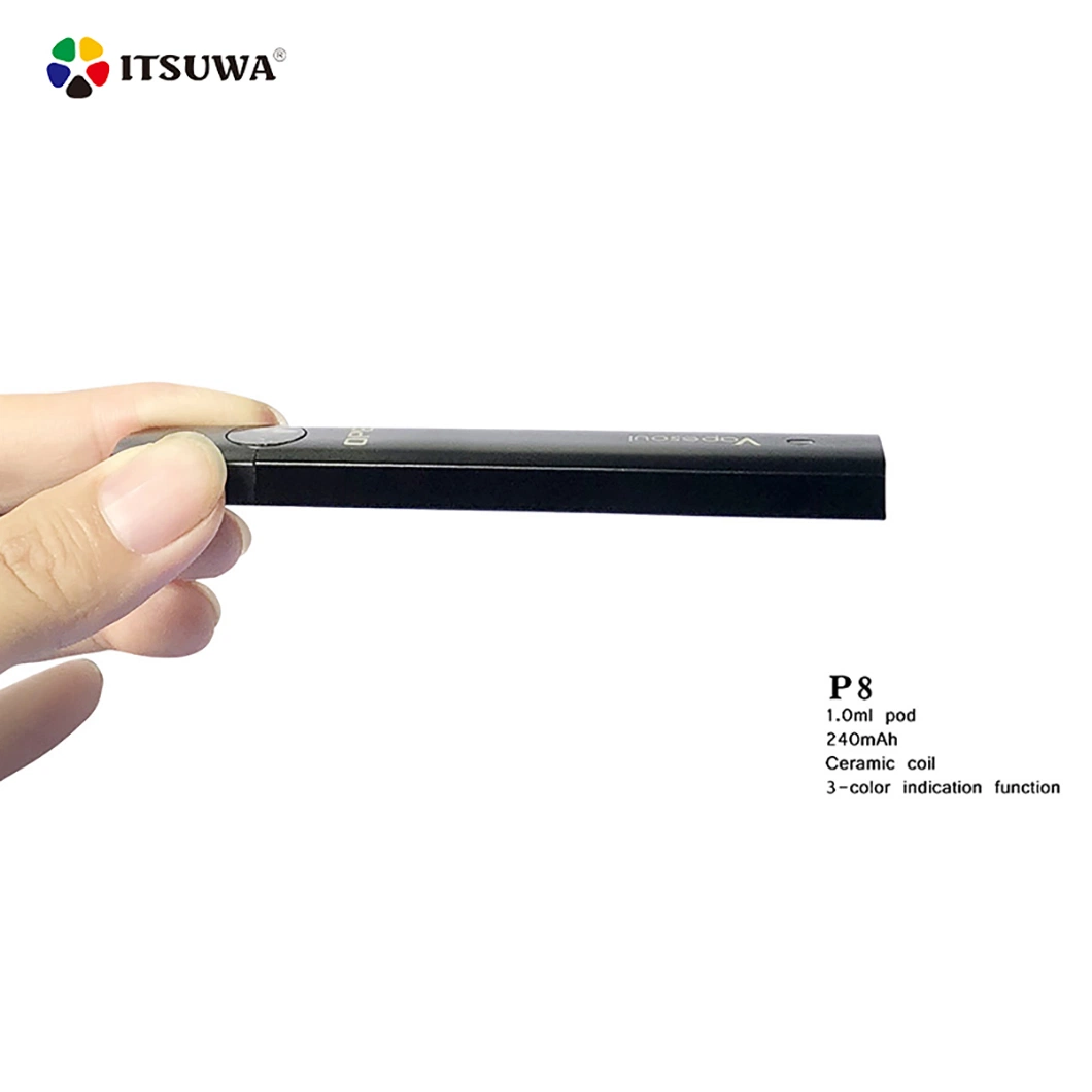 Itsuwa P8 Kit Full Ceramic Cartridge 510 Cartridge Battery Vape Pen 510 Wax Vape