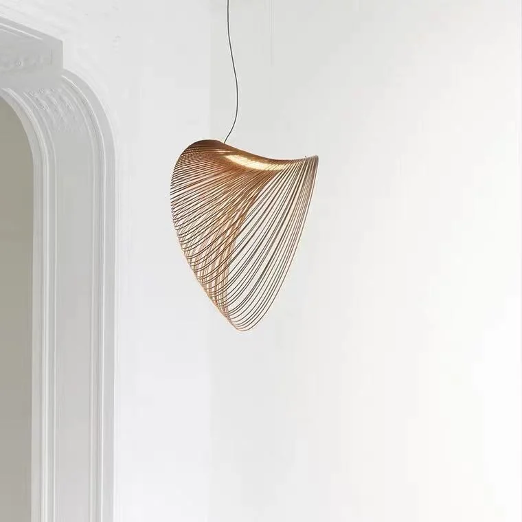 Moderne Holz LED Licht Home Dekoration Kronleuchter Beleuchtung Pendelleuchte Lampe