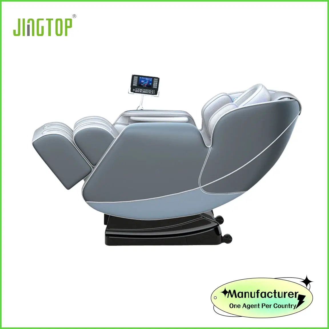 Jingtop Fabricación inteligente de Calentador Ai Vocie Control Recliner Silla de masaje