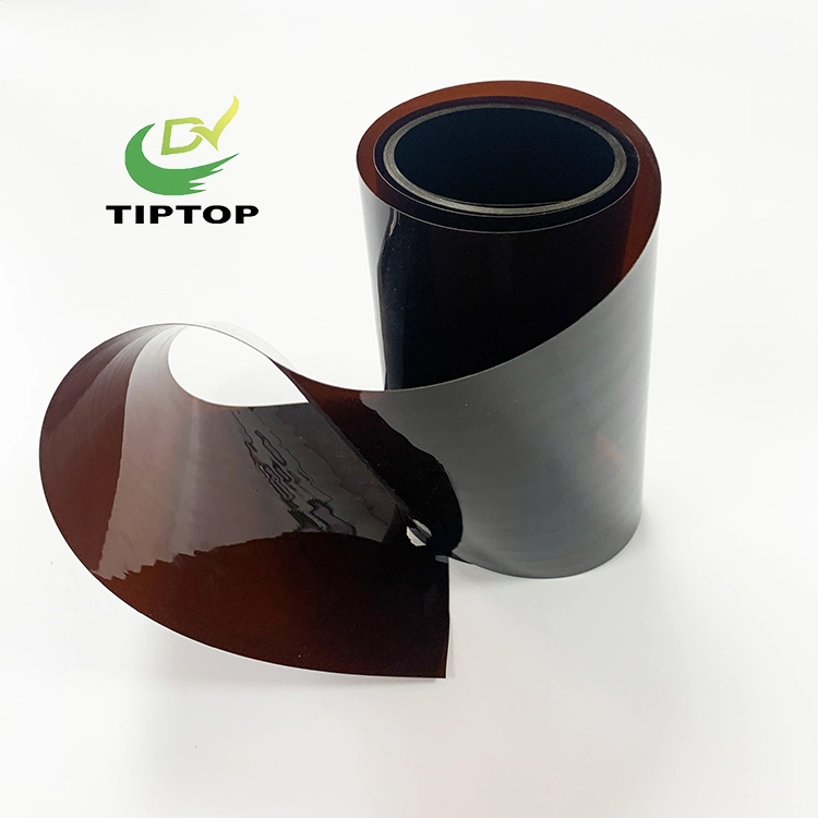 Tiptop-1 Plastic Clear Calendering PVC Rigid Transparent Film Sheet Roll