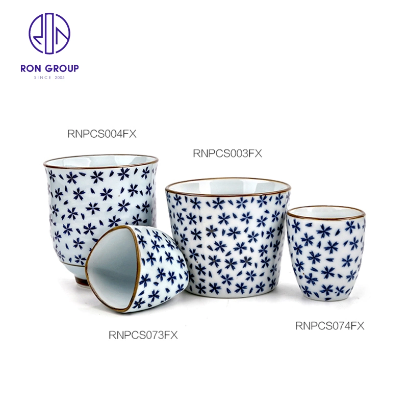 High Temperature Porcelain Is Suitable for Restaurant and Household Japanese Star Clear Wine Glass