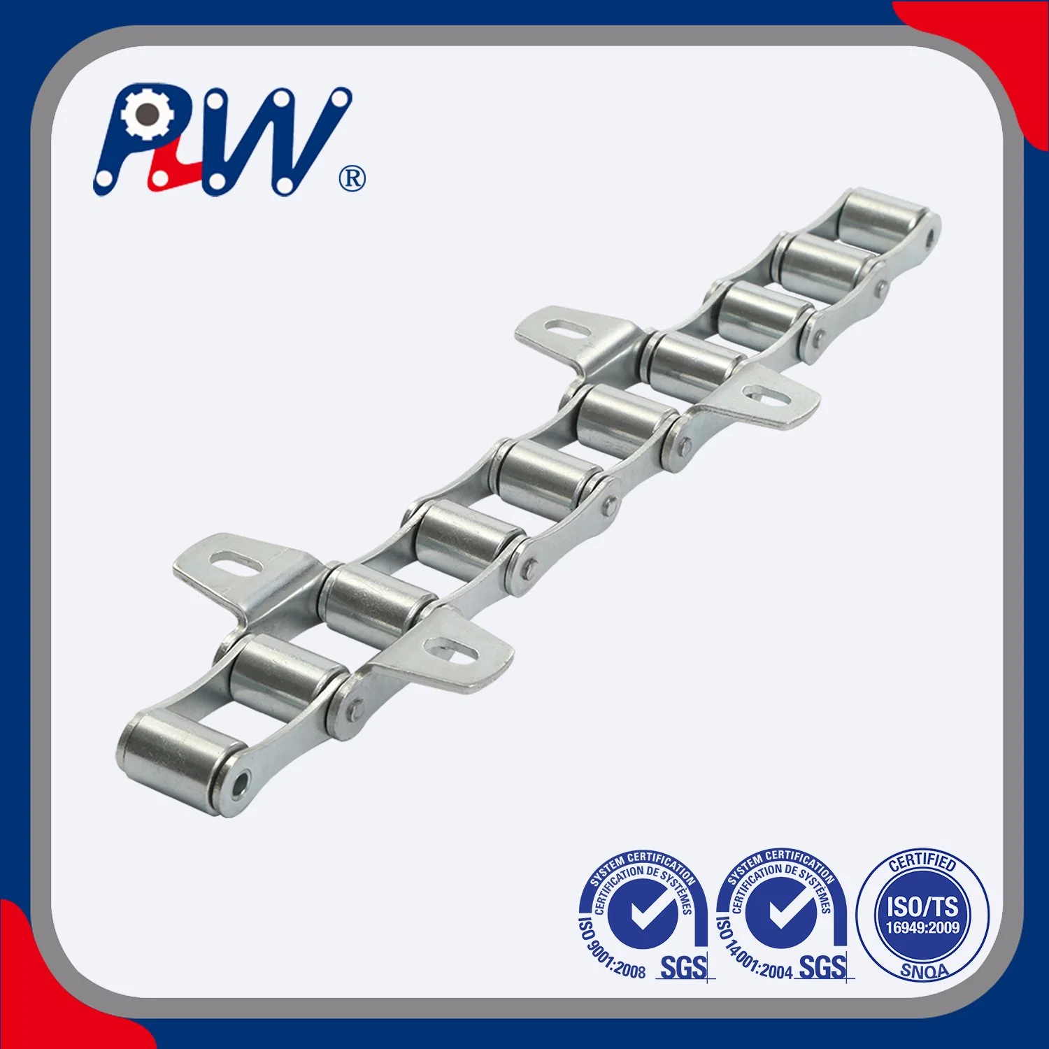 High quality/High cost performance & Fast Delivery & Made to Order Zinc-Plated S Type Steel Agricultural Chain with Attachment