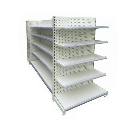 Design personalizado Canto Snack Metal Supermercado Racks Storage Shelves de exibição