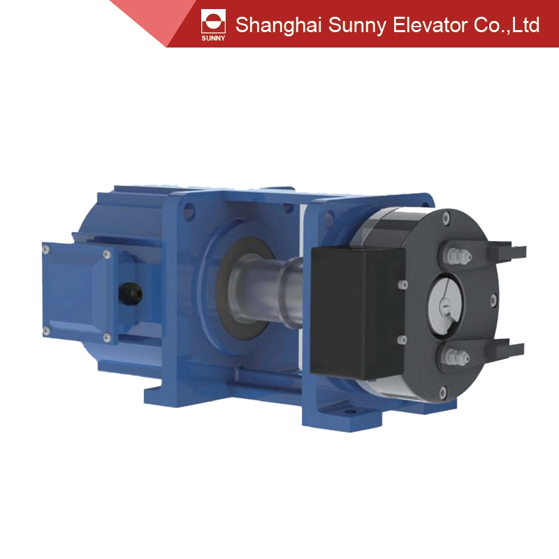 Permanent Magnet Synchronous Gearless Traction Machine-Belt Type