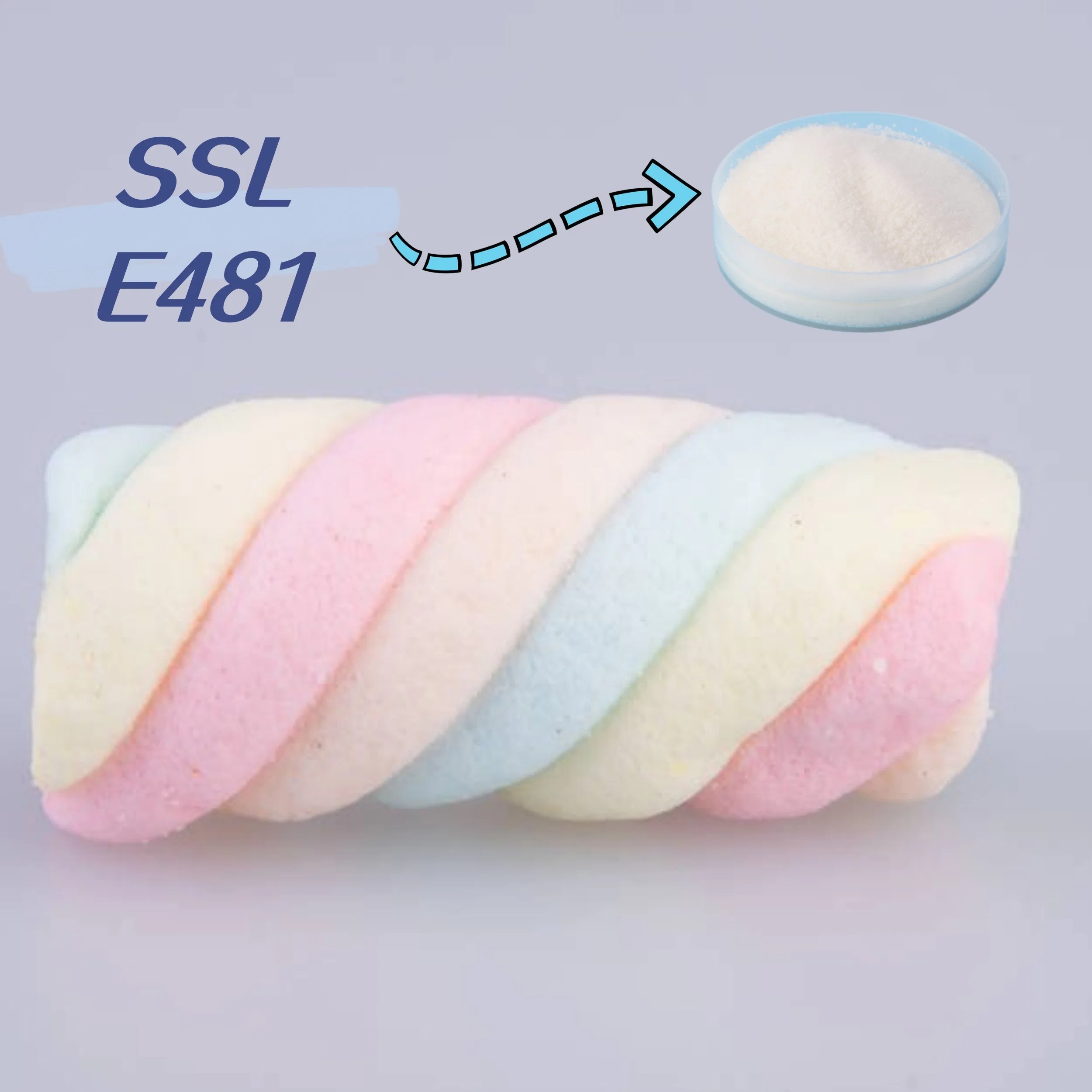 Le pain Improver lactylate de sodium (stéaroyl) SSL, émulsifiant E481