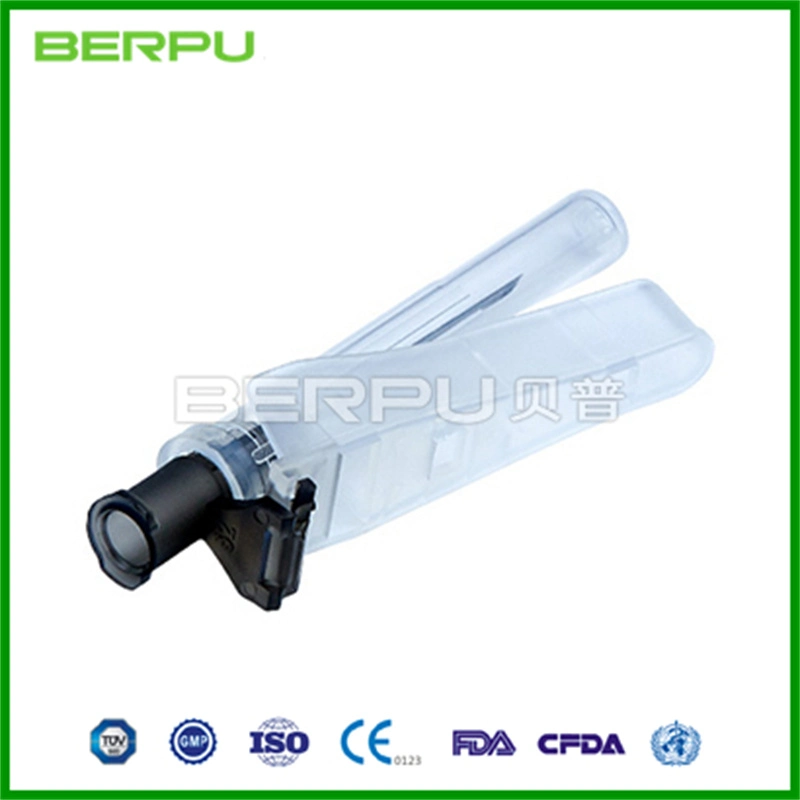 Berpu High Quality Safety Medical Disposable Injection Syringe Hypodermic Needle, Sterile Sharp Smooth Painless Stainless Steel Needle, with CE Mark