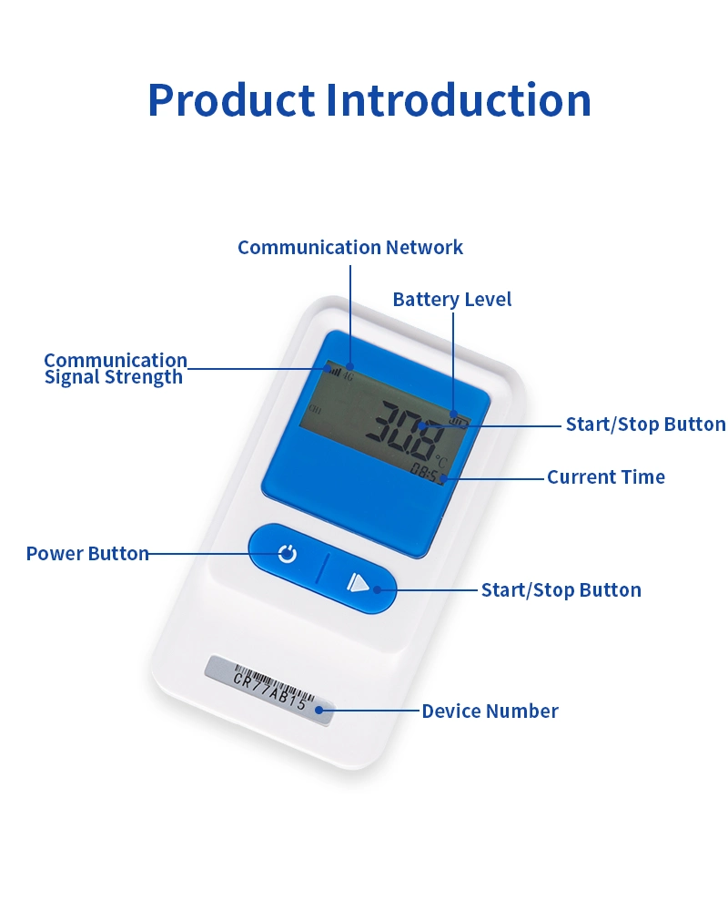 Temperature and Humidity Recorder Cold Chain Laboratory Detector Temperature and Humidity Transmitter Digital Temperature Sensor