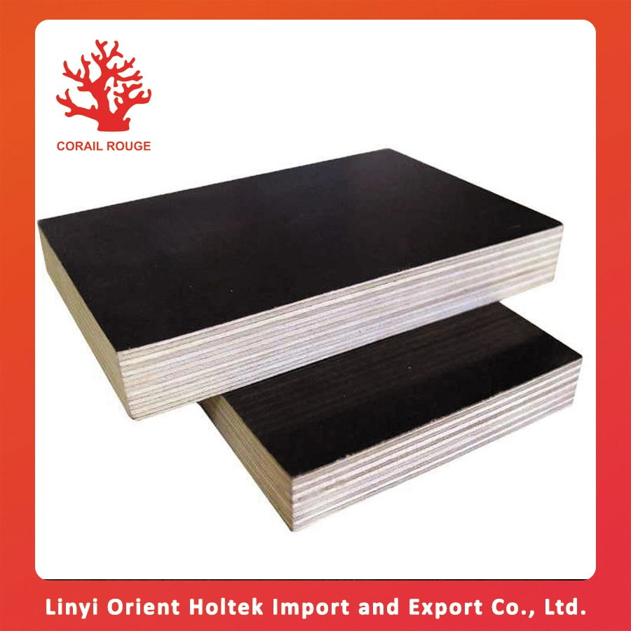 Factory Wholesale/Supplier Black Film Faced Plywood Sheet 4X8 Film Faced Plywood for Building