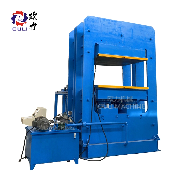 Automatic Rubber Vulcanizing Press Machine, Frame Hydraulic Vulcanizer/Curing Press, Column Floor Mat Tiles Molding Press