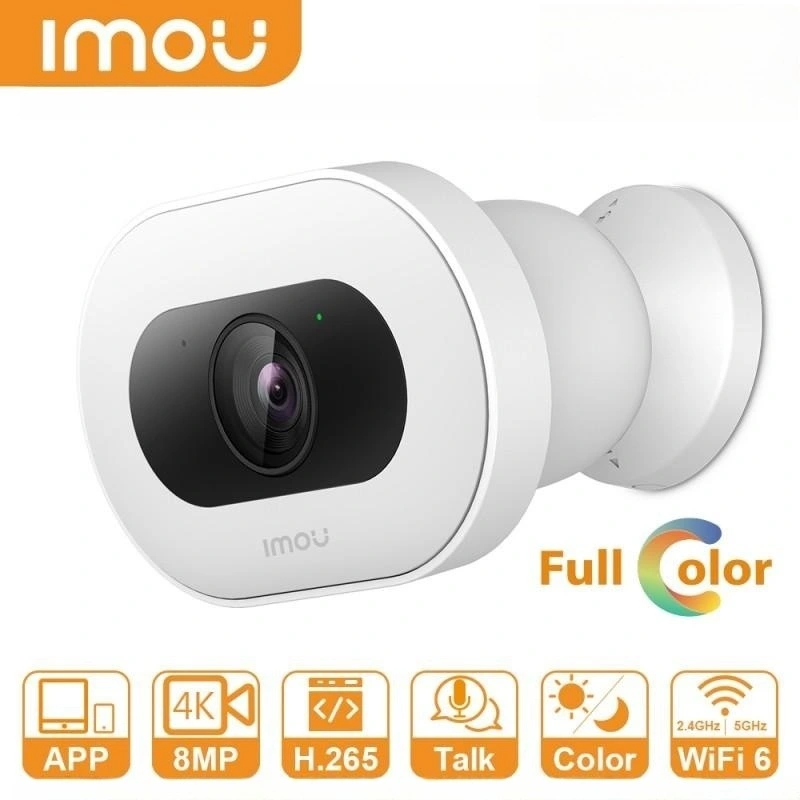 Imou Powered by Dahua Knight Capture Super Sharp Details in a Smarter Way 4K UHD Ai-Based Person Vehicle Pet Detection Home Camera Security Camera