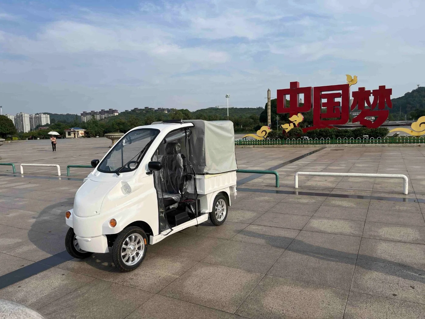 60V/1.5kw Electric Van Mini Cargo Delivery Box Truck