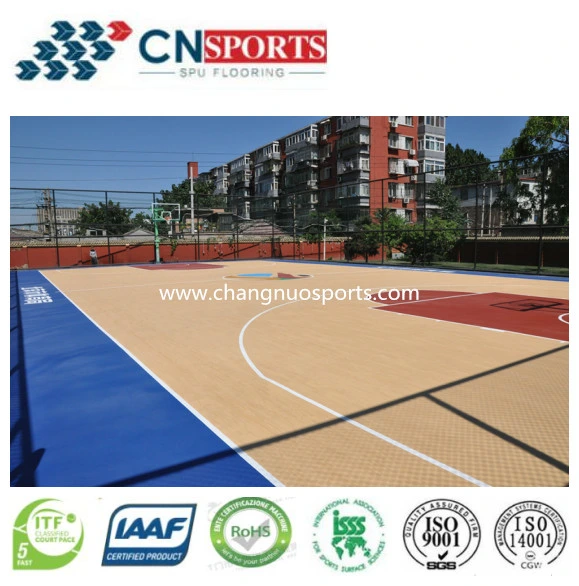 2022 Hot Sale Professional Customized Wood Texture Basketball Court